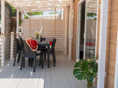 Campingplatz Gardasee mit Mobilheim 3 Schlafzimmer  2
