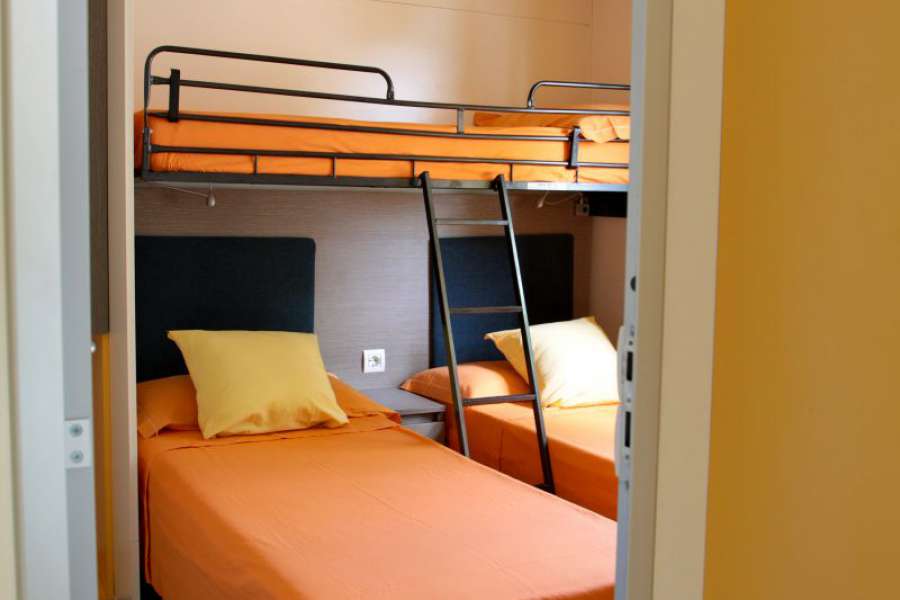 Campingplatz Gardasee mit Mobilheim 2 Schlafzimmer  und Privatbad 3