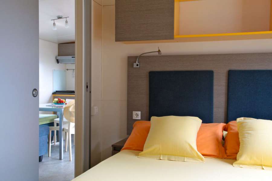 Campingplatz Gardasee mit Mobilheim 2 Schlafzimmer  und Privatbad 1