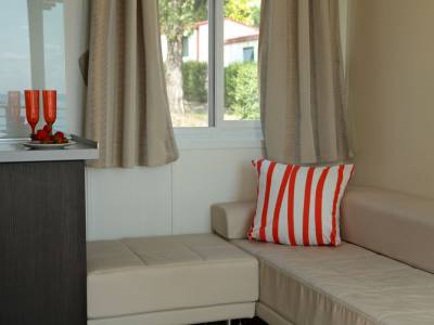 Campingplatz Gardasee mit Mobilheim 2 Schlafzimmer  und Privatbad 3