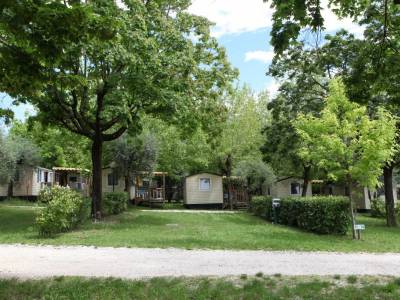 Campingplatz Gardasee mit großen Stellplätzen und 10 Ampere Strom 6