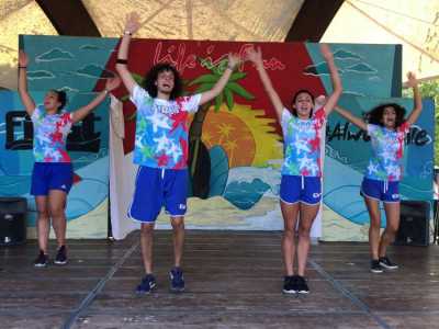 So Ein Schöner Tag Camping Gardasee mit Animation baby dance mini disco 