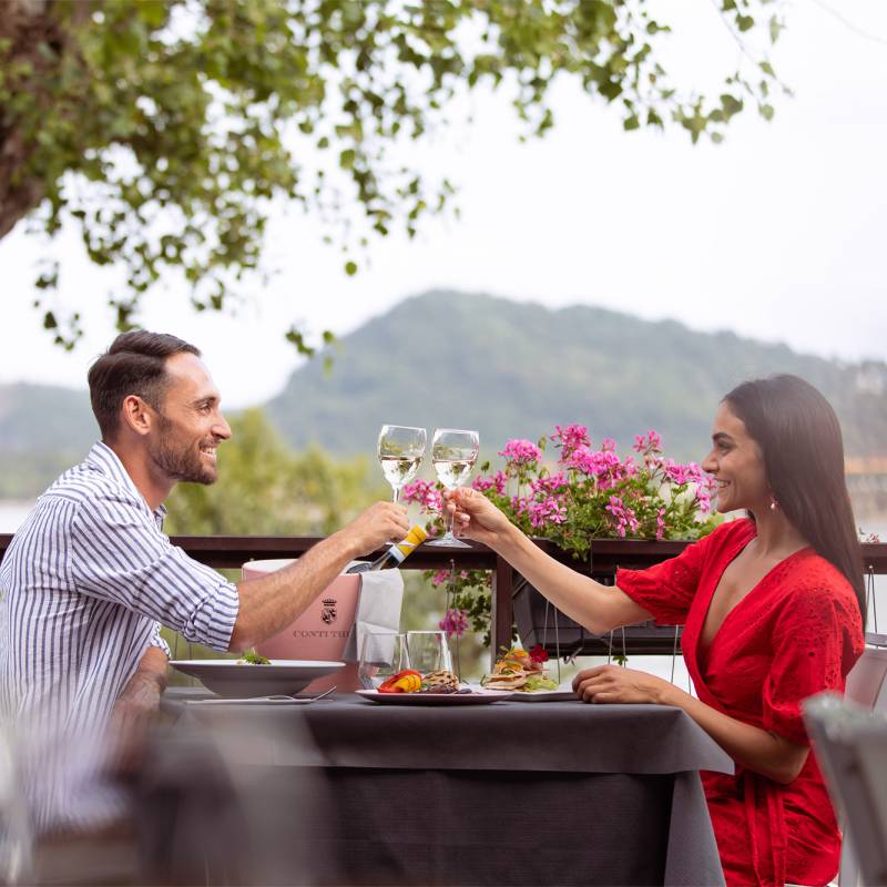 Camping Gardasee mit italienischem Restaurant und Pizzeria