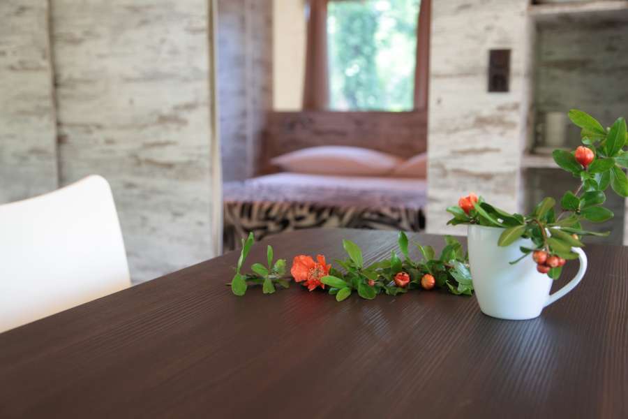Campingplatz Glamping Gardasee mit Zelt mit Klimaanlage und Privatbad 4