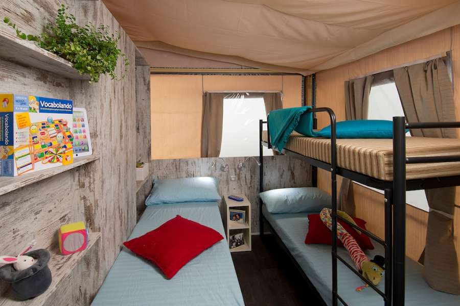 Camping Glamping Lake Garda with tent with air condition and private bathroom  10