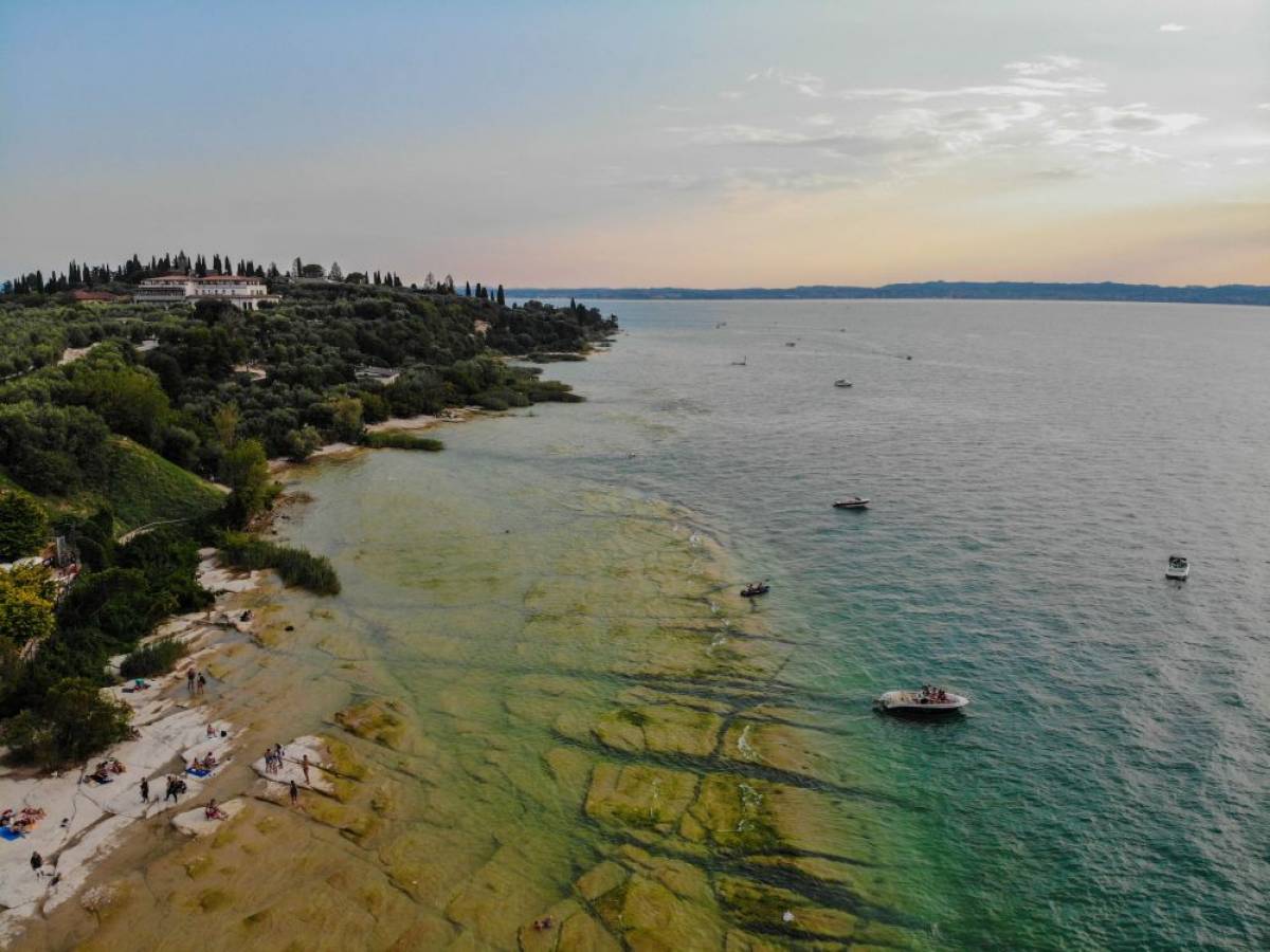 Die schönsten Strände bei San Felice am Gardasee Sirmione 1