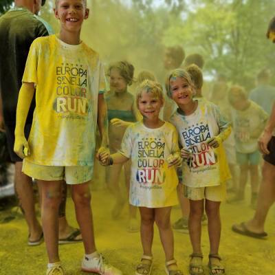 Color run op camping Europa Silvella♡