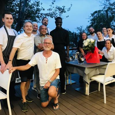 Toller 60. Geburtstag von Corinna! Phantastisches Geburtstagsmenü von Piero und seinem Team!